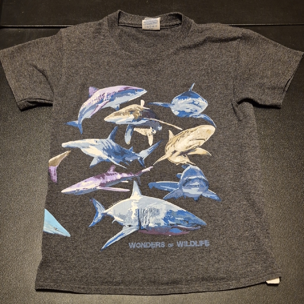 Delta Kids Wonders of Wildlife Shark Tee - Gray